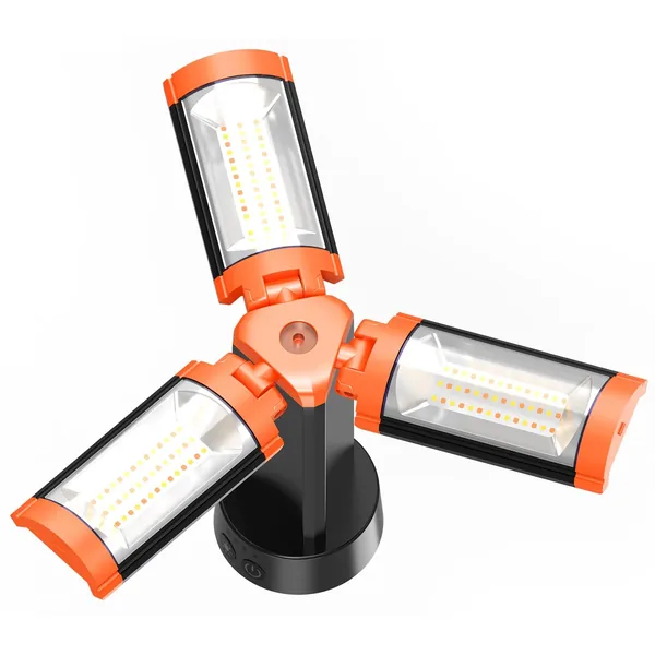 Z10 camping light three panel view