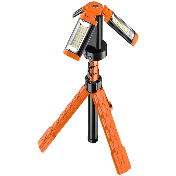 Z10 camping light tripod standing view