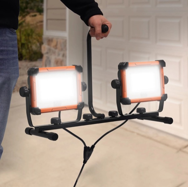 FX-WL660 dual head AC work light portable overview
