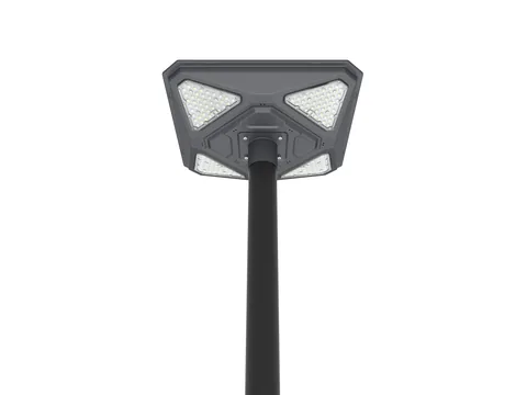 Noah Ark solar garden light alternate view