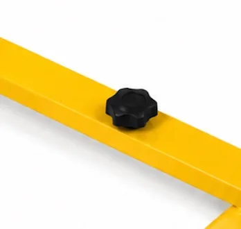 Adjustment knob for portable stand fixing