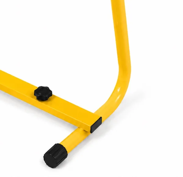 Powder coated steel tube detail