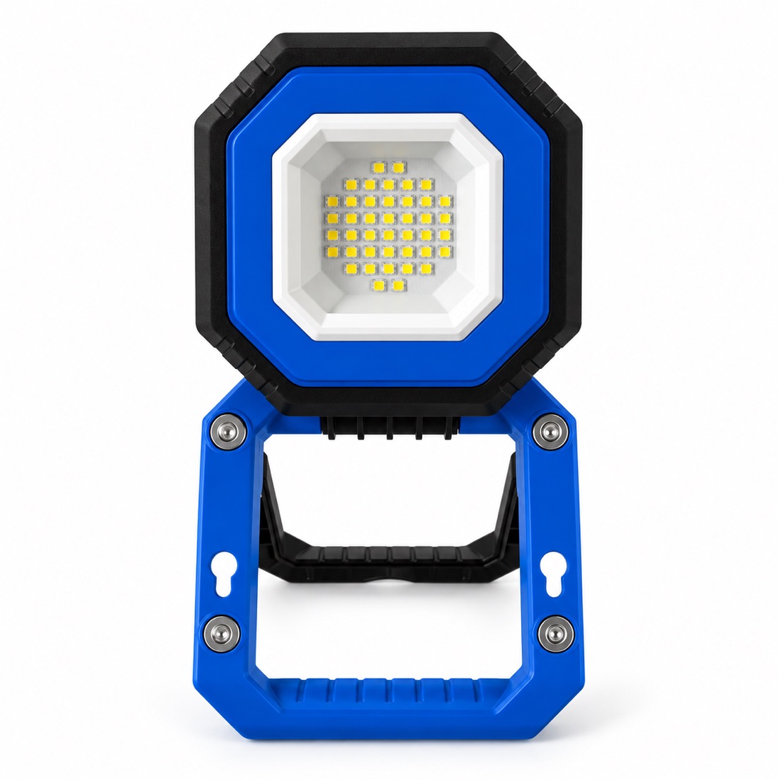 10618 950lm work light showing adjustable handle and magnetic mounting points