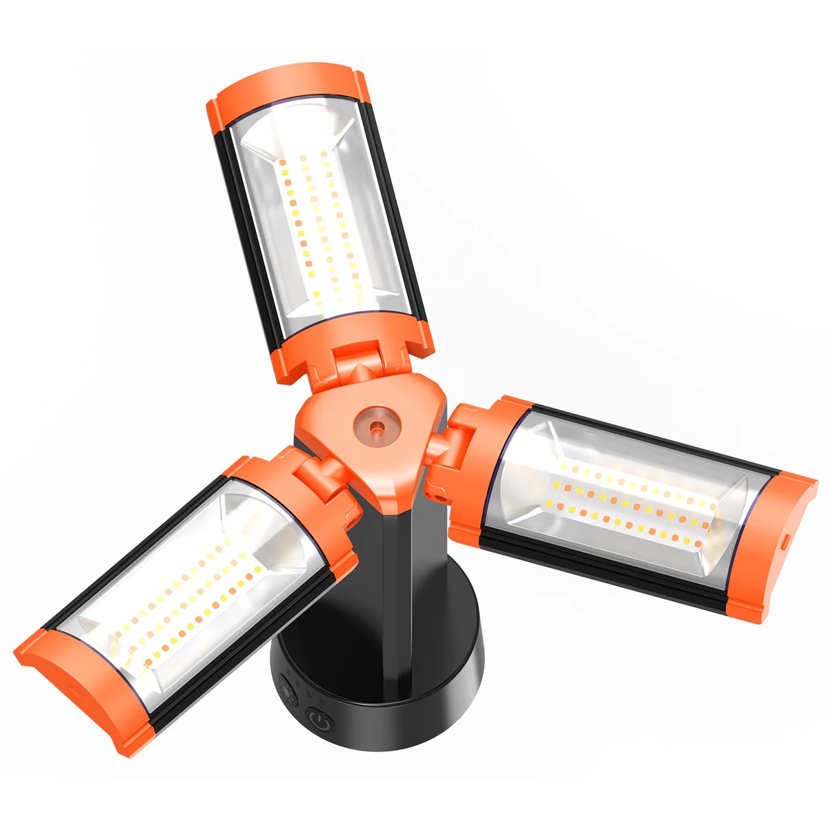 Z10 camping light three panel view