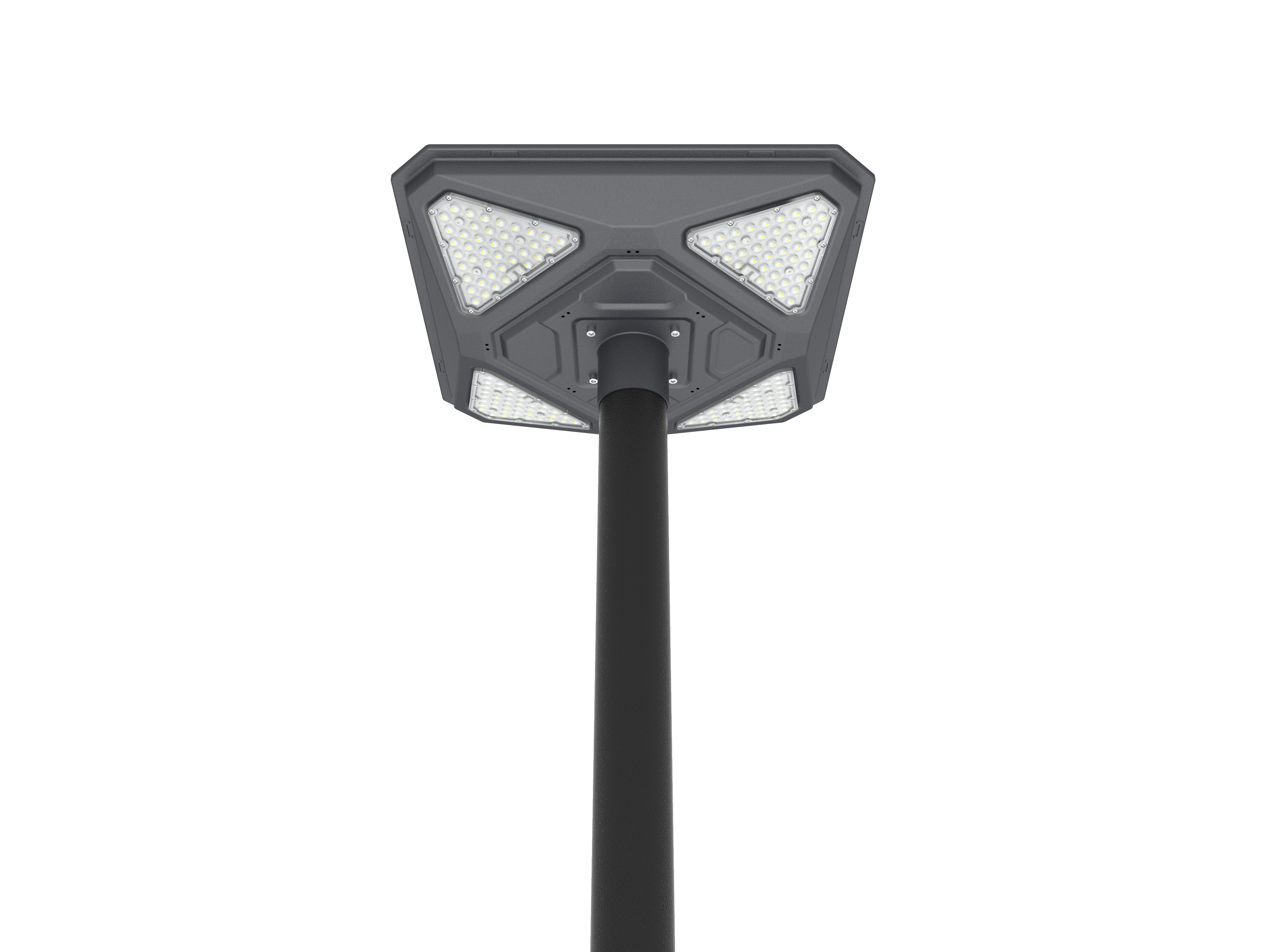 Noah Ark solar garden light alternate view