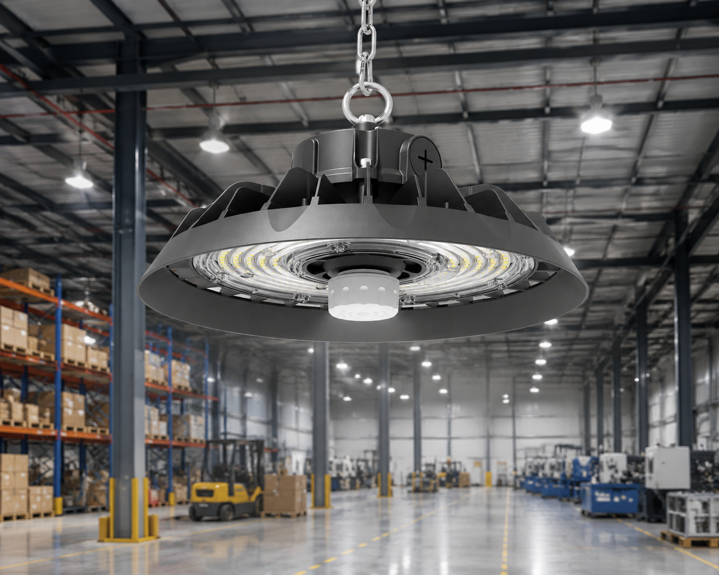 HB21 UFO high bay industrial application scene