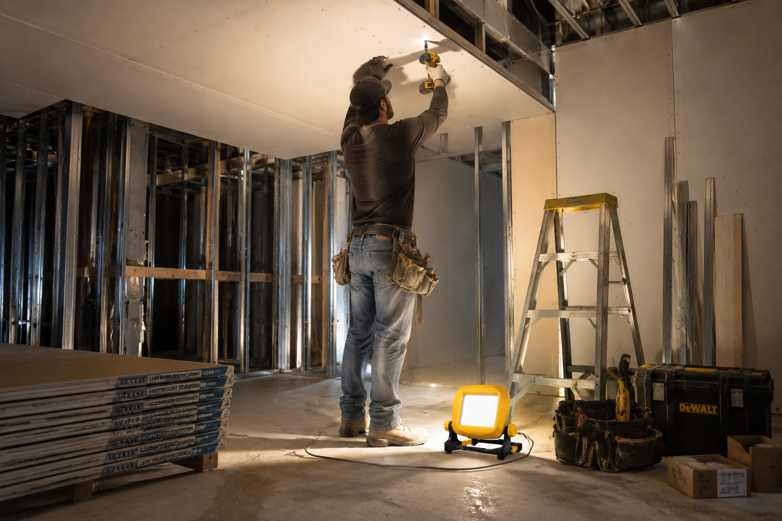 WD-3000 work light application scene